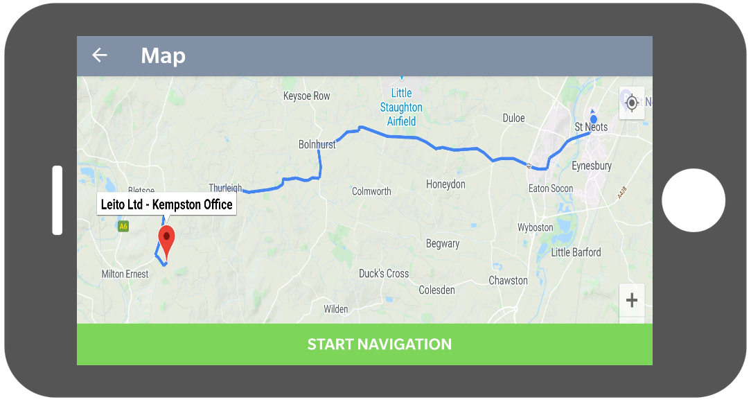 Automatic route navigation for drivers